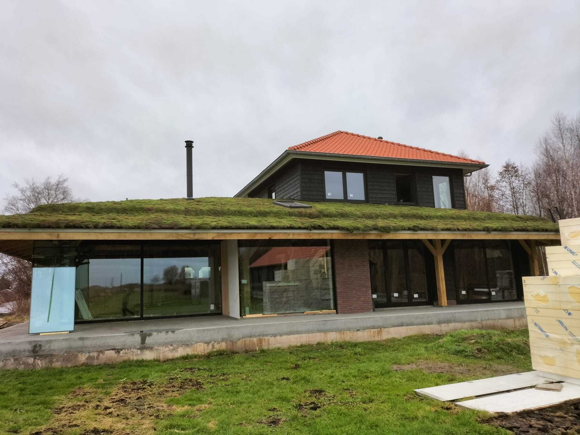 Luxe villa in Nieuwkoop, gebouwd door LBH Bouw: in aanbouw